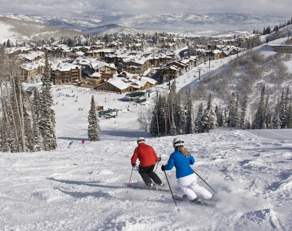 Skiing Deer Valley Resort