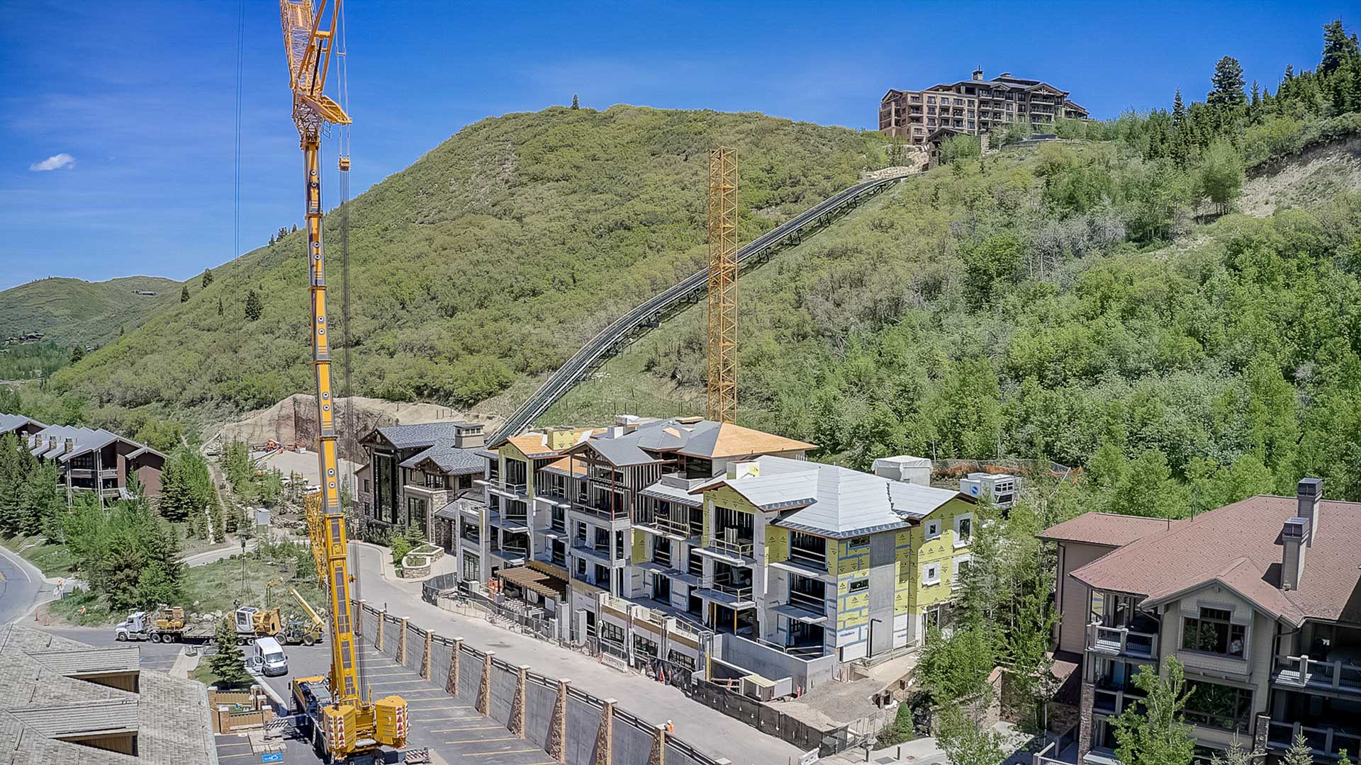 Construction Progress, The Residences at The St. Regis Deer Valley | Snow Park, June 3, 2020