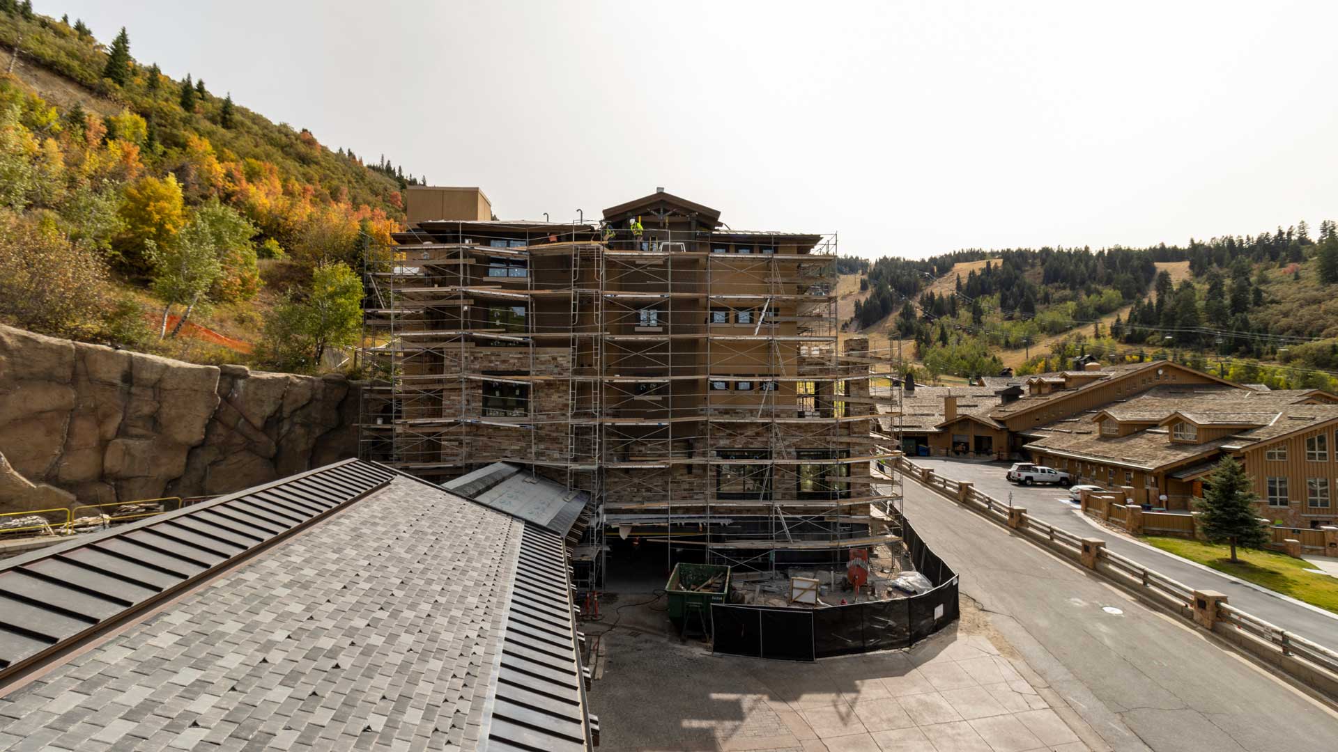 Construction Progress, The Residences at The St. Regis | Snow Park, September 14, 2020