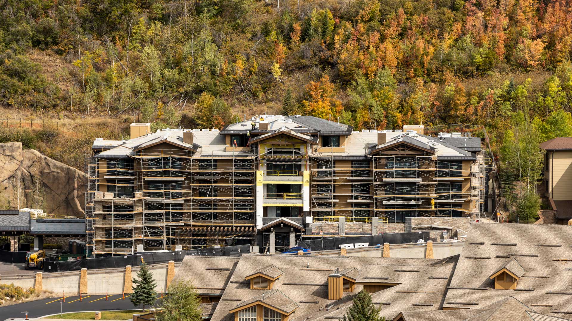 Construction Progress, The Residences at The St. Regis | Snow Park, September 14, 2020