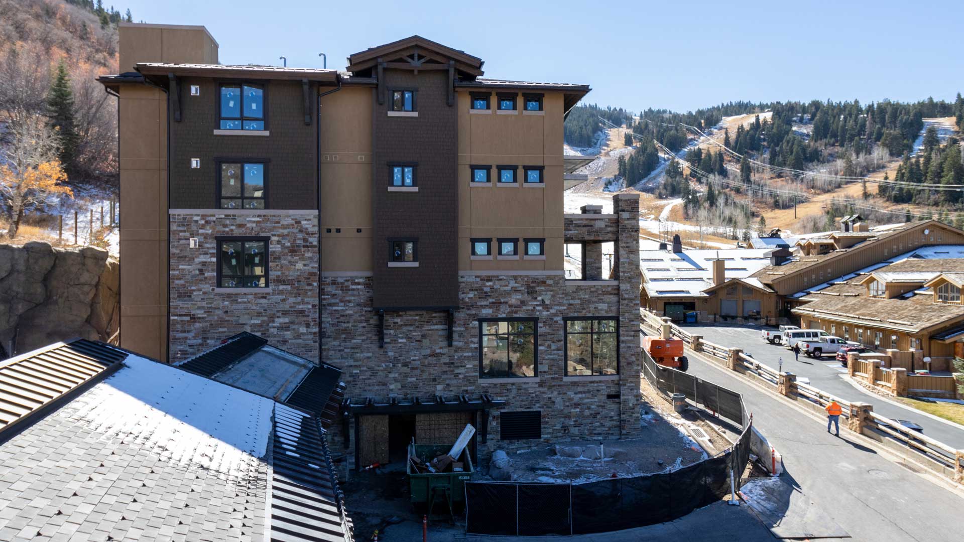 Construction Progress, The Residences at The St. Regis | Snow Park, October 28, 2020