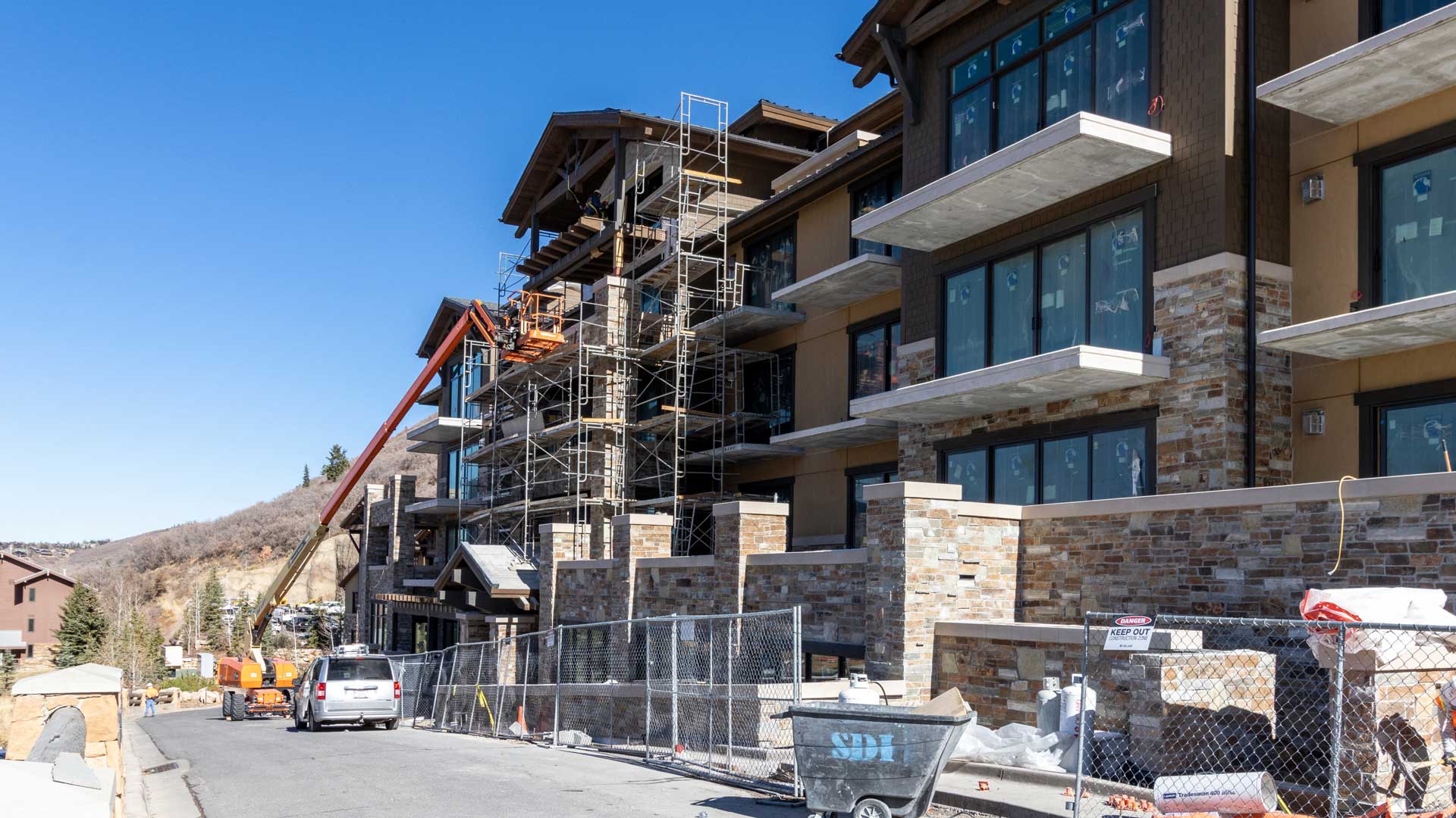 Construction Progress, The Residences at The St. Regis | Snow Park, October 28, 2020