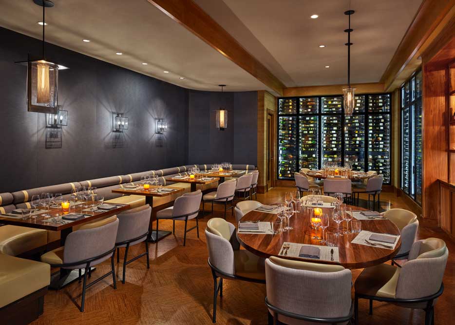 The St. Regis Deer Valley Wine Vault Private Dining Room